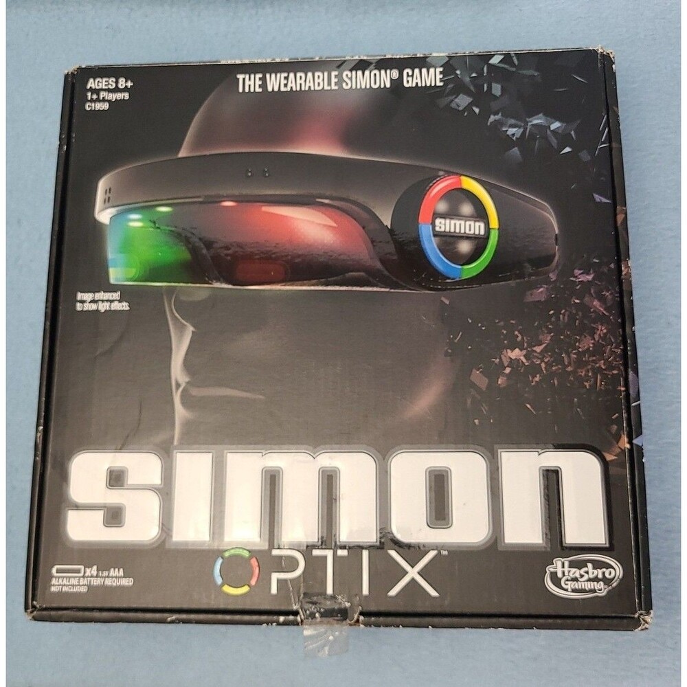 Simon Optix Game C1959 Memory Challenge Hasbro